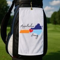Appalachia Strong Hurricane Helene Disaster Relief Golf Towel thumb 2