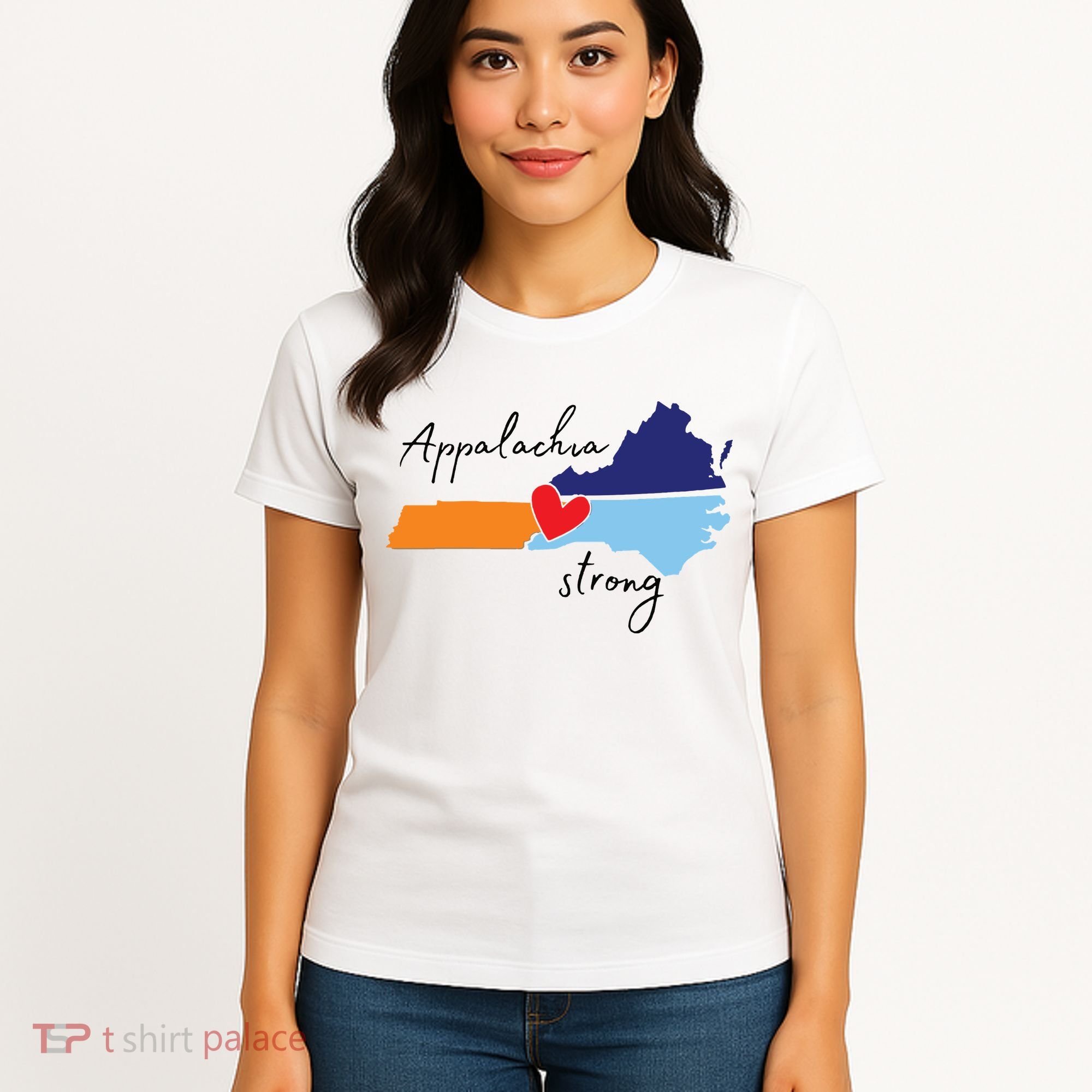 Appalachia Strong Hurricane Helene Disaster Relief Women's T-Shirt