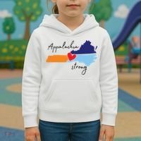 Appalachia Strong Hurricane Helene Disaster Relief Kids Hoodie thumb 3