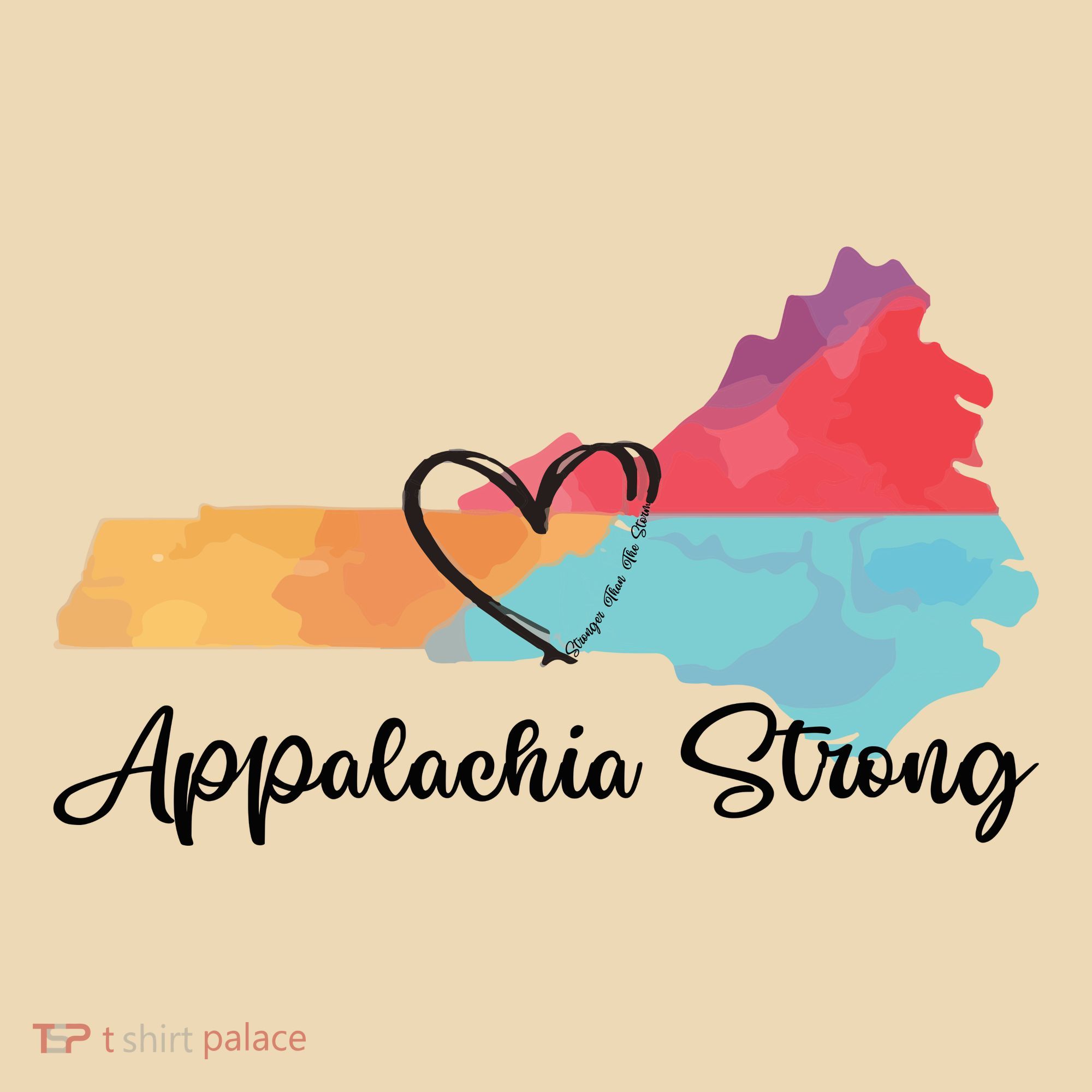 Appalachia Strong Hurricane Helene Disaster Relief Tote Bag