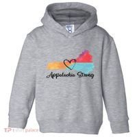 Appalachia Strong Hurricane Helene Disaster Relief Toddler Hoodie thumb 0