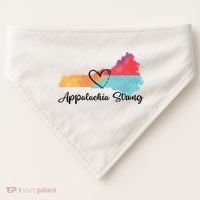 Appalachia Strong Hurricane Helene Disaster Relief USA-Made Doggie Bandana thumb 0