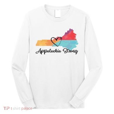 Appalachia Strong Hurricane Helene Disaster Relief Long Sleeve Shirt