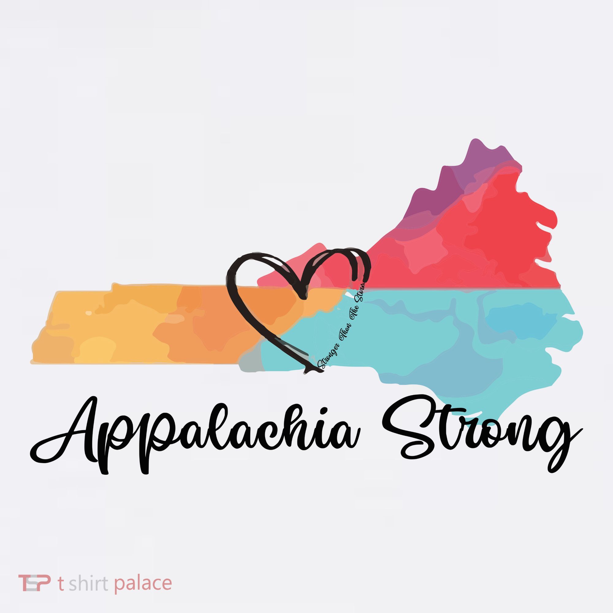 Appalachia Strong Hurricane Helene Disaster Relief Long Sleeve Shirt