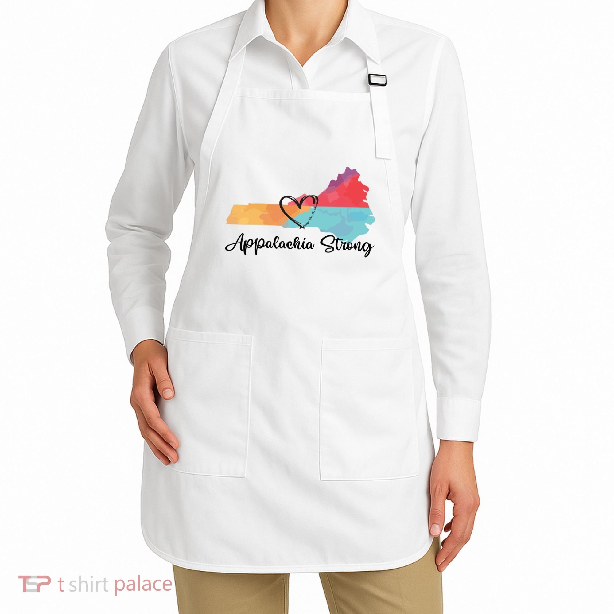 Appalachia Strong Hurricane Helene Disaster Relief Apron