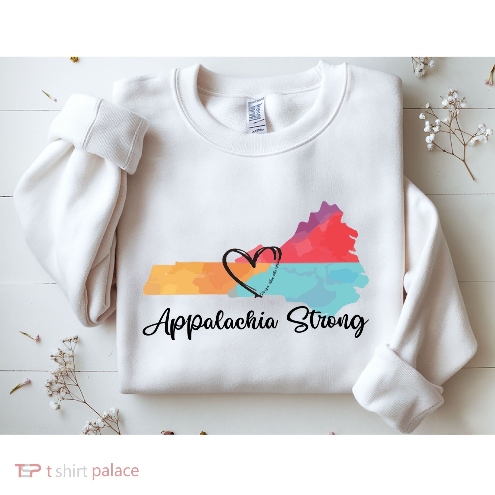 Appalachia Strong Hurricane Helene Disaster Relief Sweatshirt