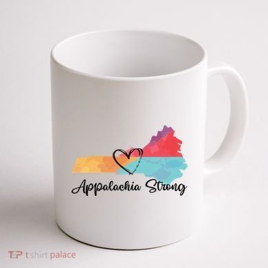 Appalachia Strong Hurricane Helene Disaster Relief Coffee Mug back