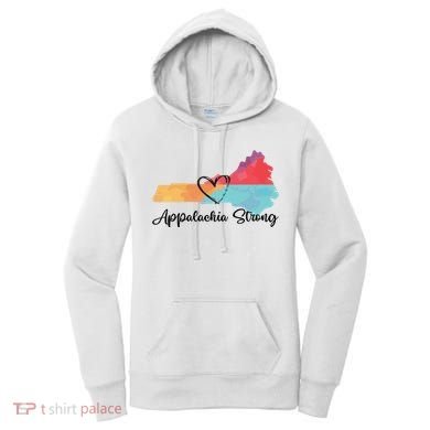 Appalachia Strong Hurricane Helene Disaster Relief Women's Hoodie