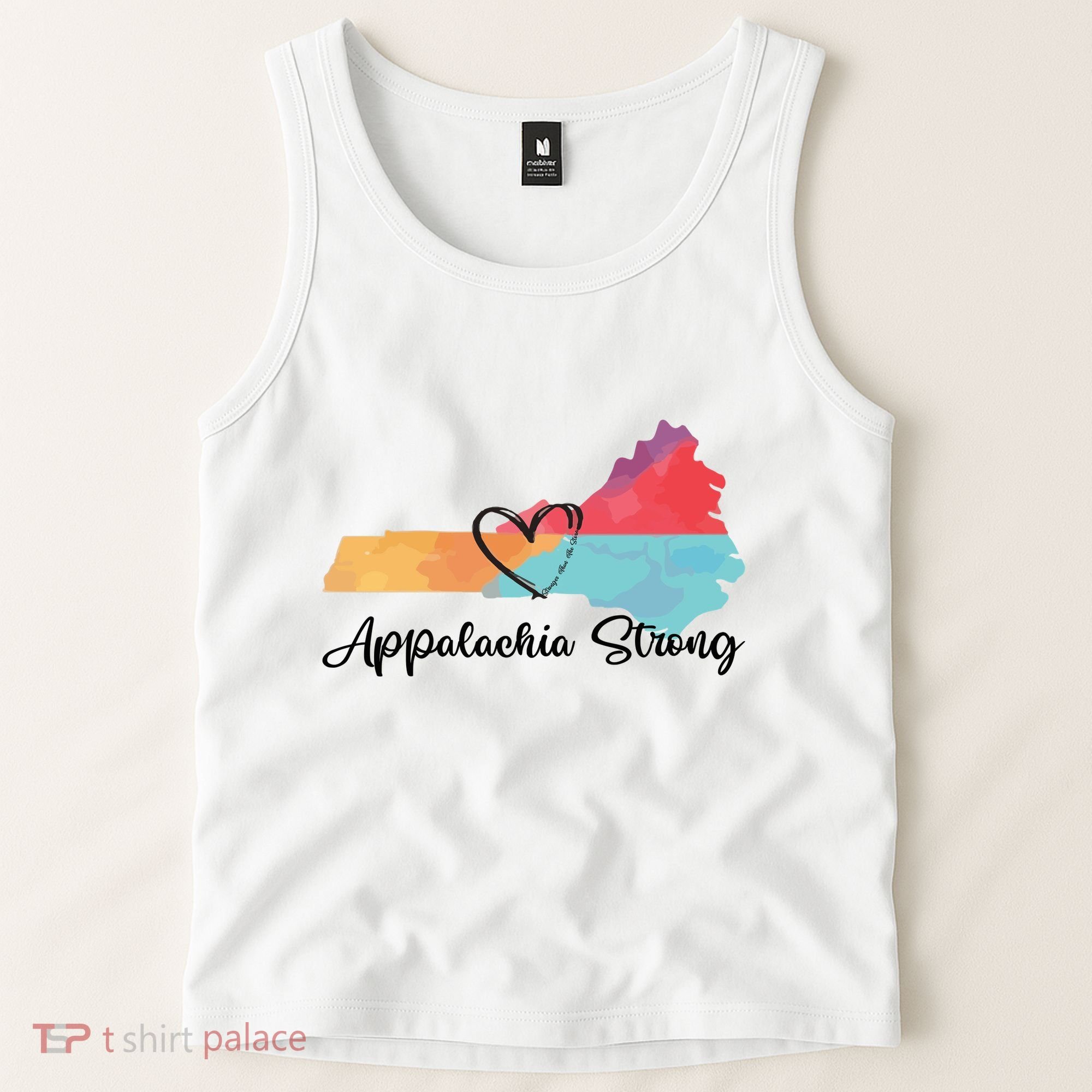 Appalachia Strong Hurricane Helene Disaster Relief Tank Top