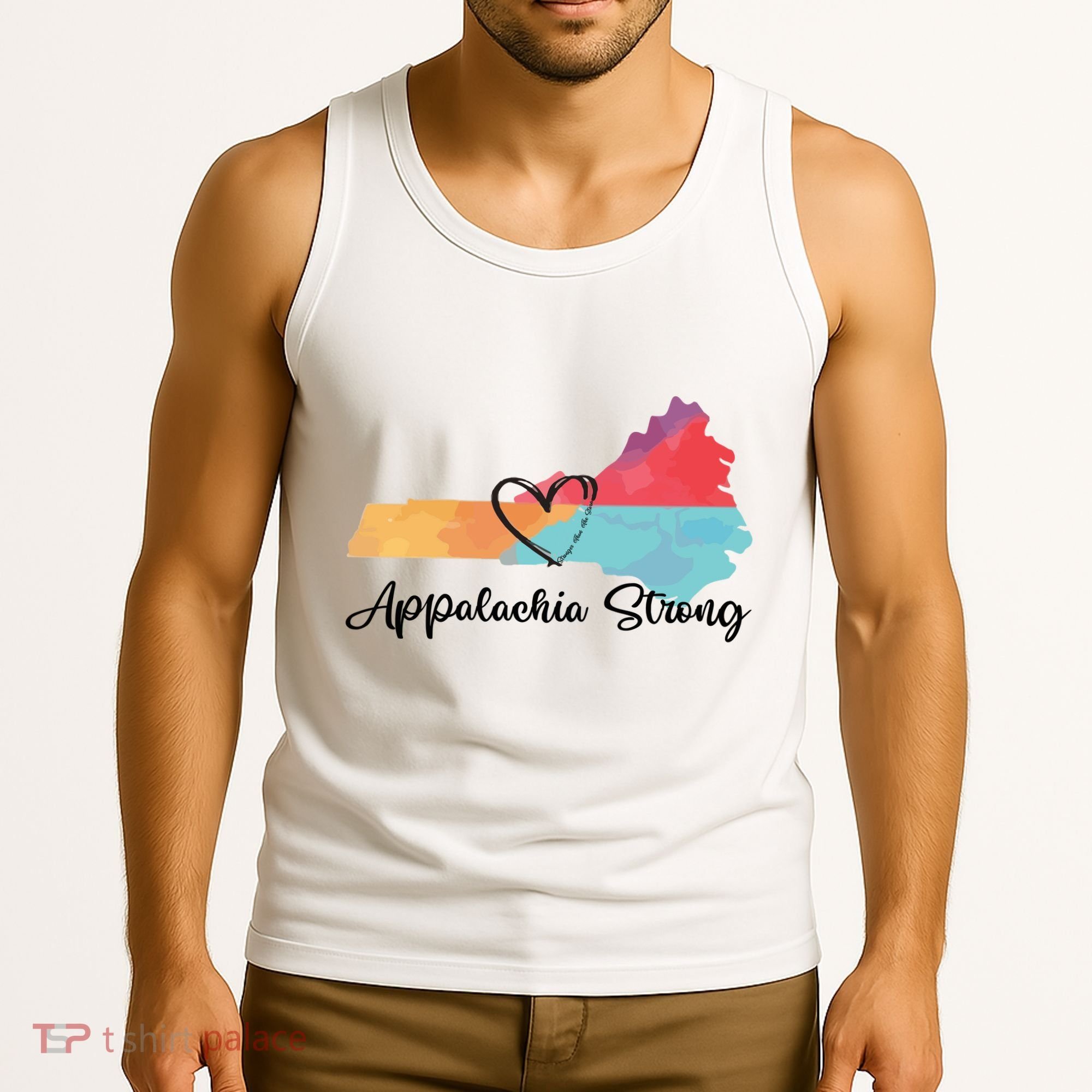 Appalachia Strong Hurricane Helene Disaster Relief Tank Top