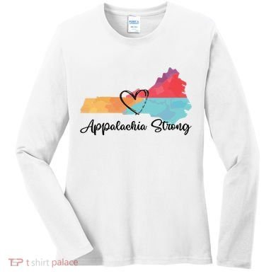 Appalachia Strong Hurricane Helene Disaster Relief Women's Long Sleeve Shirt