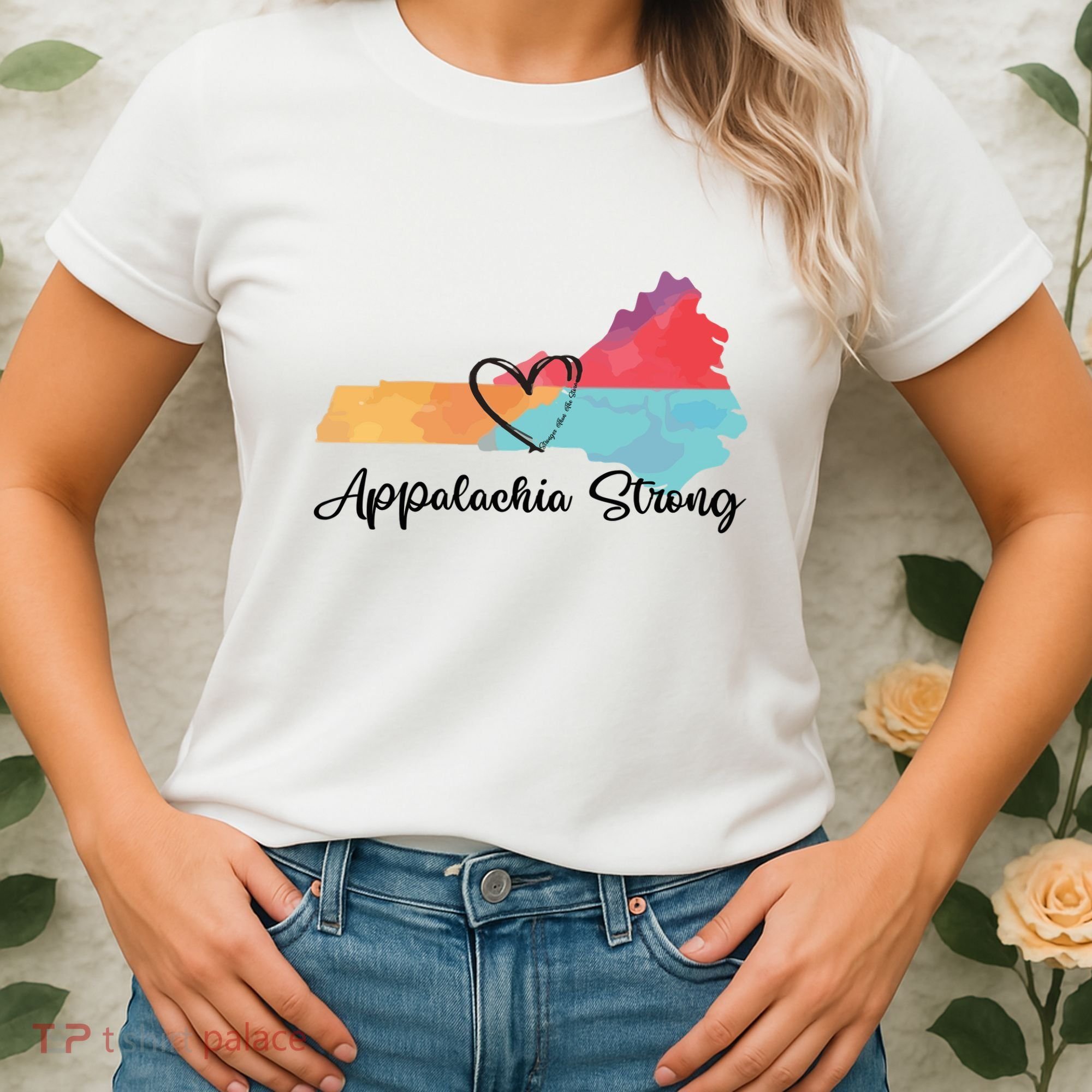 Appalachia Strong Hurricane Helene Disaster Relief Women's T-Shirt