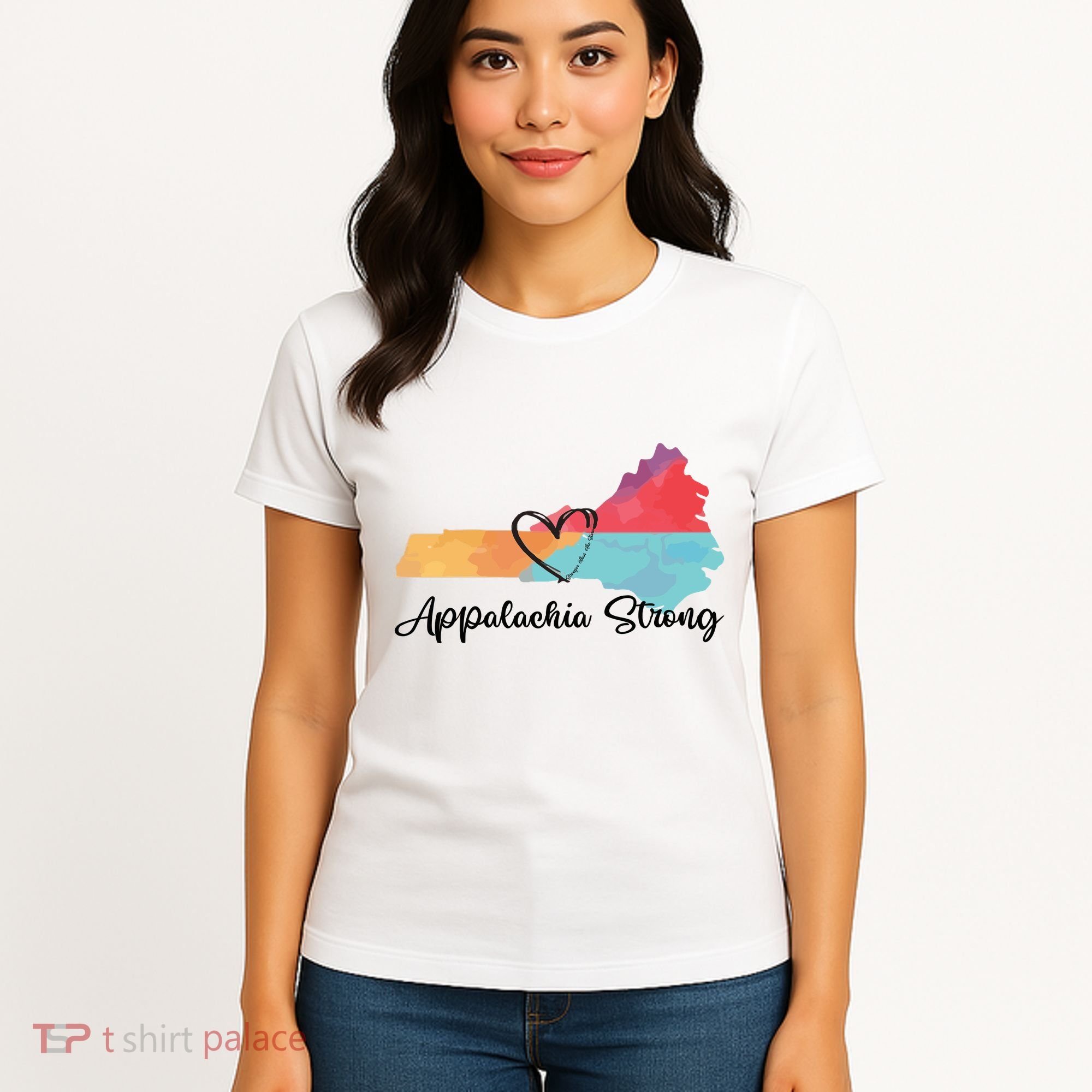 Appalachia Strong Hurricane Helene Disaster Relief Women's T-Shirt