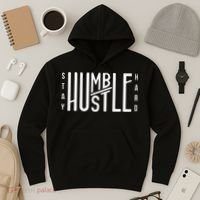 Always Stay Humble Hustle Hard Spread Kindness Inspirational Hoodie thumb 3