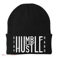 Always Stay Humble Hustle Hard Spread Kindness Inspirational Beanie thumb 0