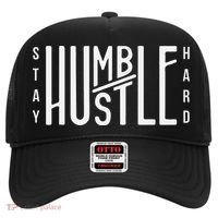 Always Stay Humble Hustle Hard Spread Kindness Inspirational Hat thumb 0