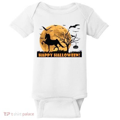 American Saddlebred Horse Training Gaited Horses Equitation Baby Bodysuit