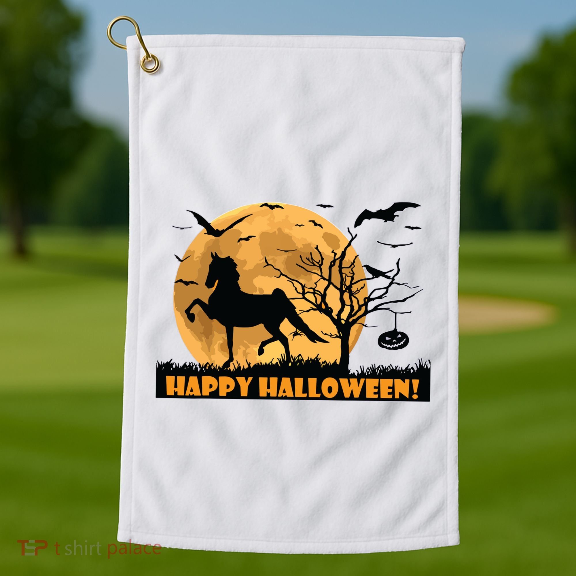 American Saddlebred Horse Training Gaited Horses Equitation Golf Towel