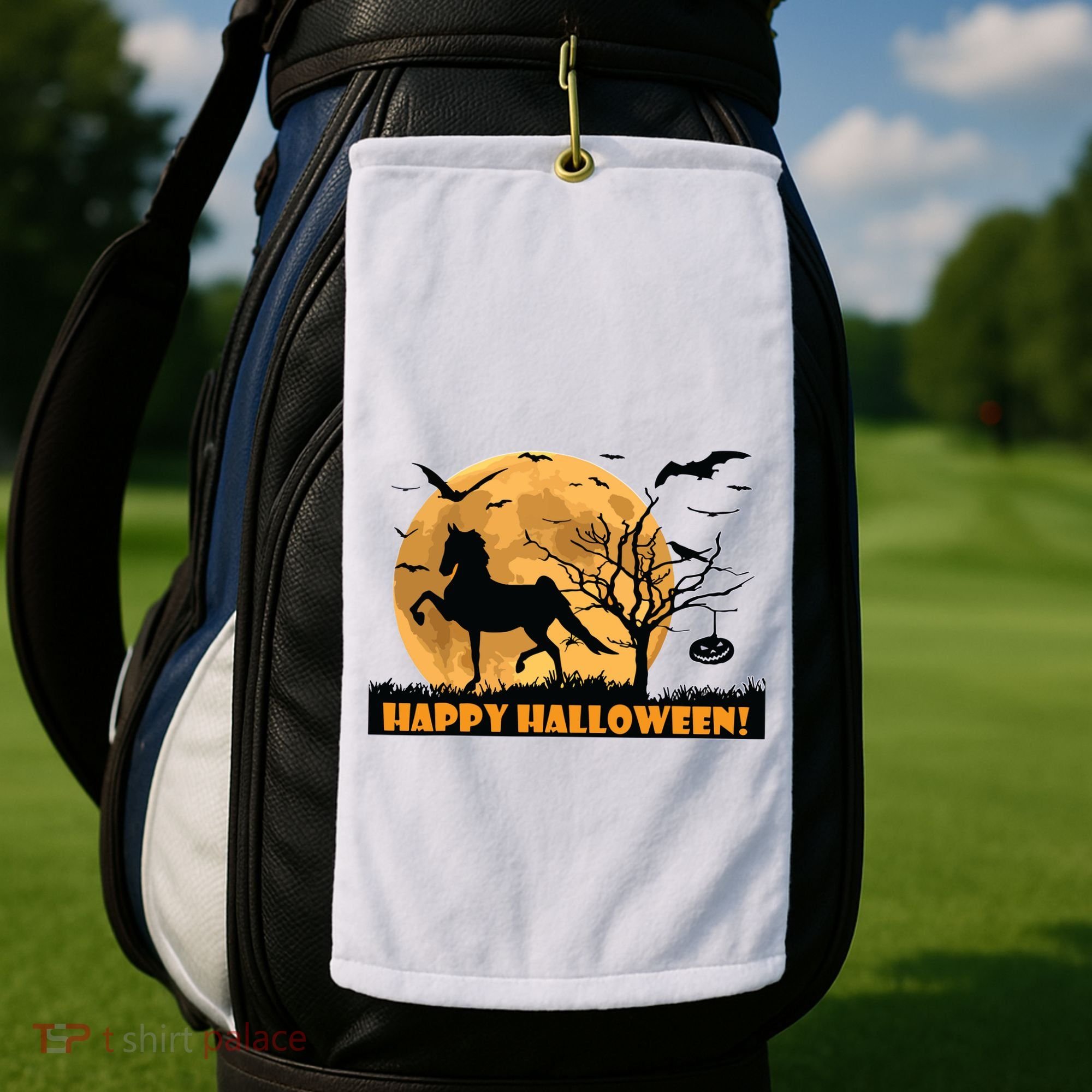 American Saddlebred Horse Training Gaited Horses Equitation Golf Towel