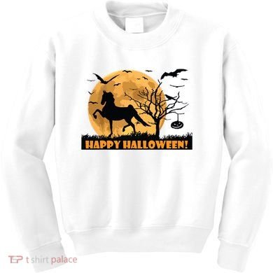 American Saddlebred Horse Training Gaited Horses Equitation Kids Sweatshirt
