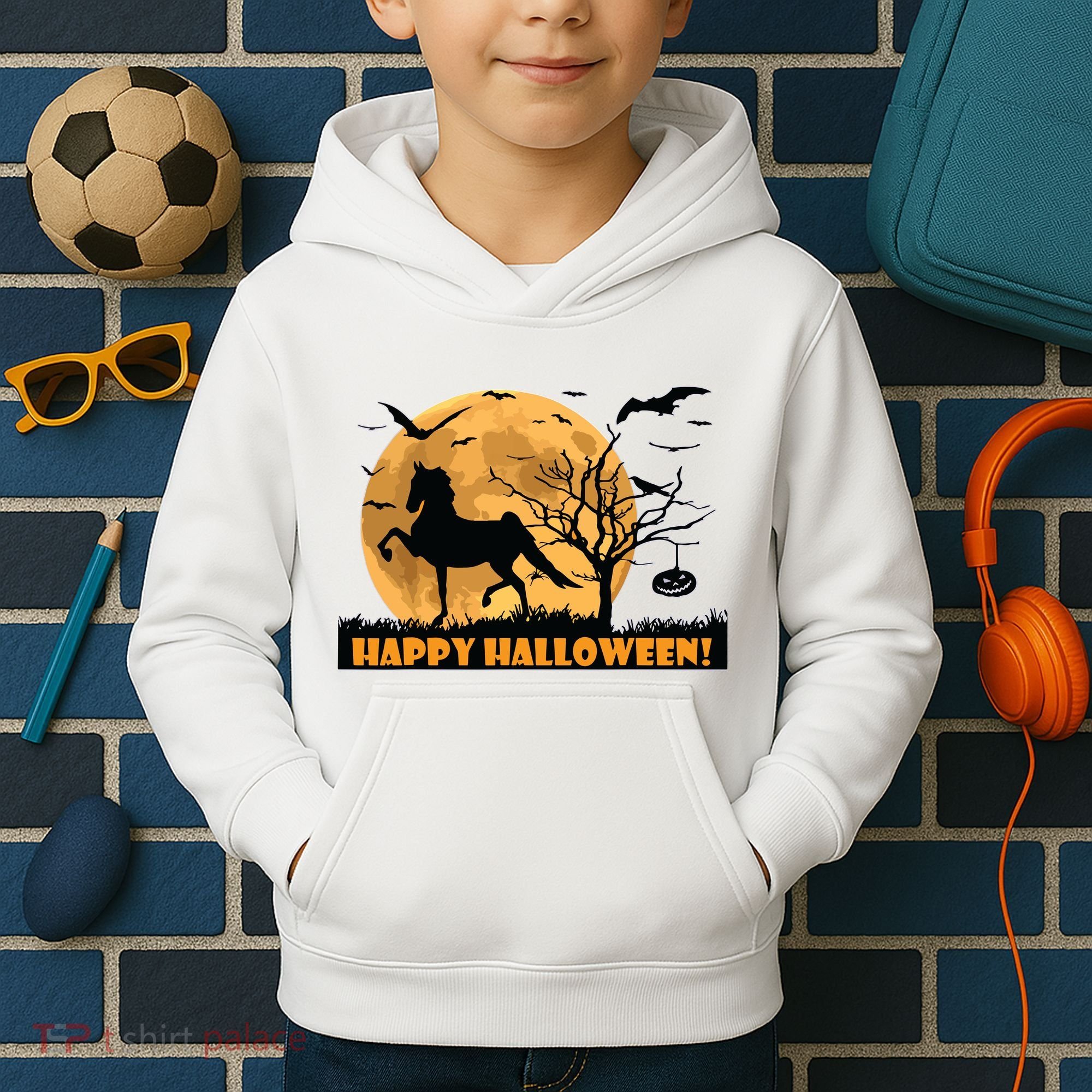American Saddlebred Horse Training Gaited Horses Equitation Kids Hoodie