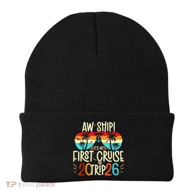 Aw Ship Its My First Cruise Trip 2026 Beanie