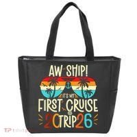 Aw Ship Its My First Cruise Trip 2026 Tote Bag thumb 0