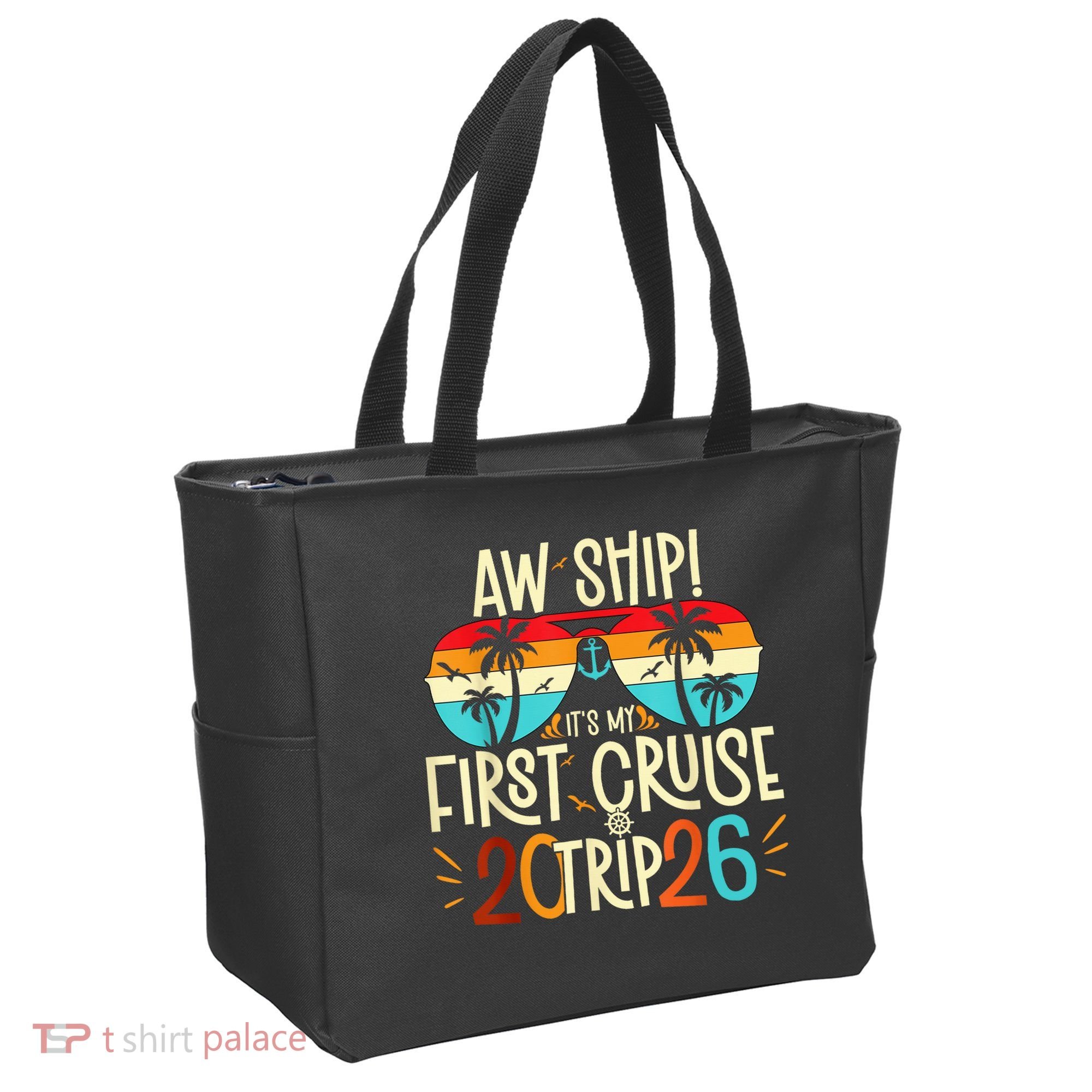 Aw Ship Its My First Cruise Trip 2026 Tote Bag