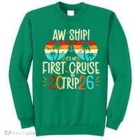 Aw Ship Its My First Cruise Trip 2026 Sweatshirt thumb 0