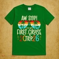 Aw Ship Its My First Cruise Trip 2026 T-Shirt thumb 5