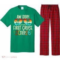 Aw Ship Its My First Cruise Trip 2026 Pajama Set thumb 0