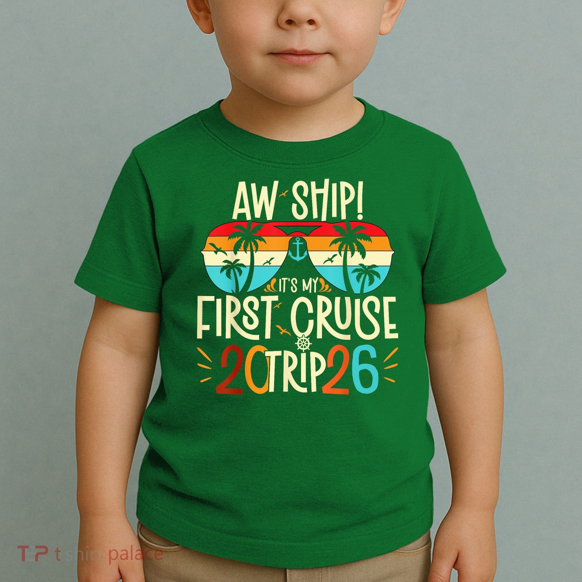 Aw Ship Its My First Cruise Trip 2026 Toddler T-Shirt
