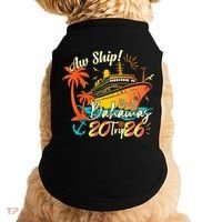 Aw Ship Its A Bahamas Trip 2026 Doggie Tank thumb 0