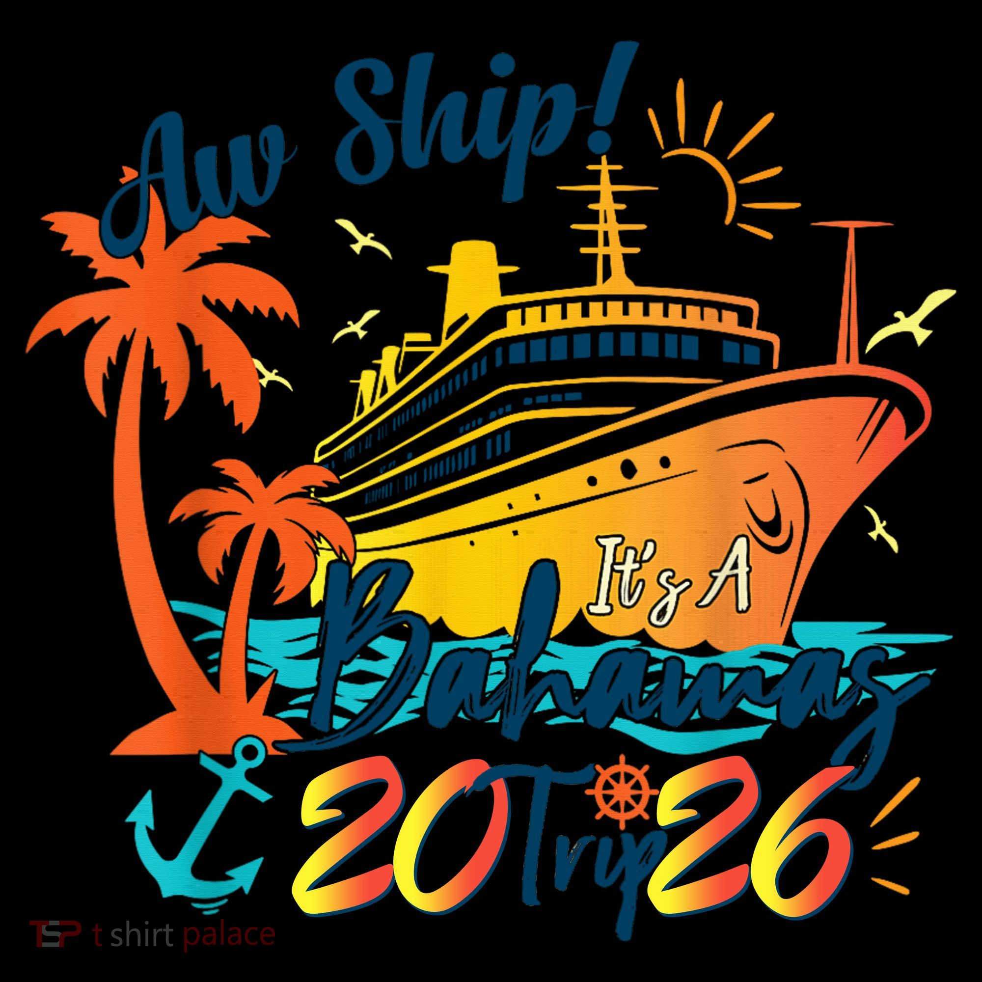 Aw Ship Its A Bahamas Trip 2026 Coffee Mug