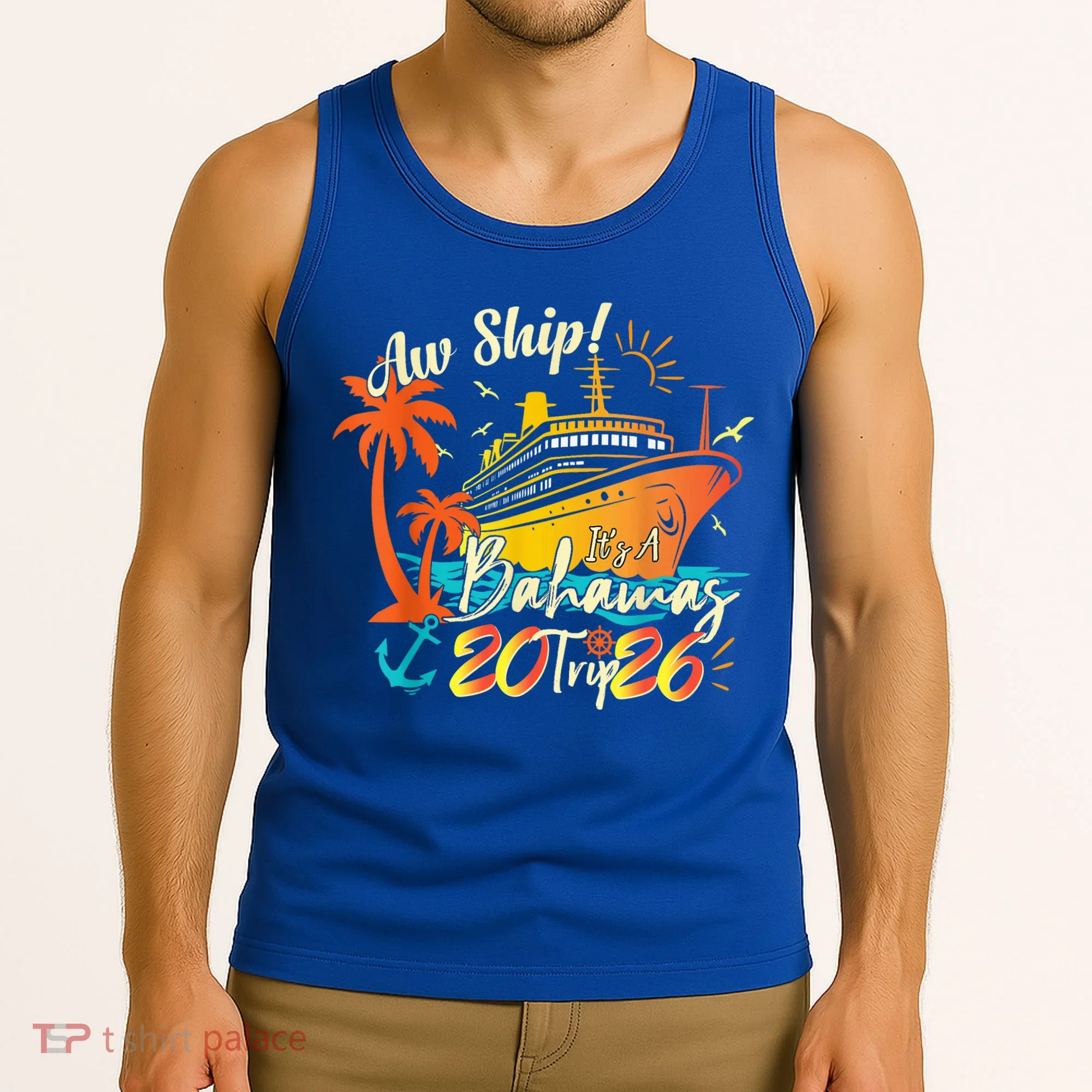 Aw Ship Its A Bahamas Trip 2026 Tank Top