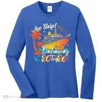 Aw Ship Its A Bahamas Trip 2026 Women's Long Sleeve Shirt thumb 0