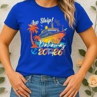 Aw Ship Its A Bahamas Trip 2026 Women's T-Shirt thumb 2