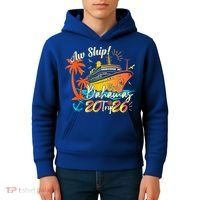 Aw Ship Its A Bahamas Trip 2026 Kids Hoodie thumb 4