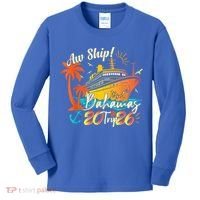 Aw Ship Its A Bahamas Trip 2026 Kids Long Sleeve Shirt thumb 0