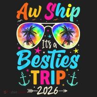 Aw Ship Its A Besties Trip 2026 Tumbler thumb 3