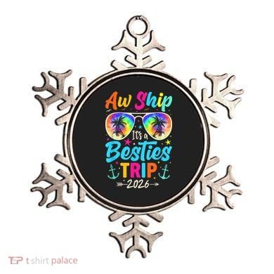 Aw Ship Its A Besties Trip 2026 Ornament