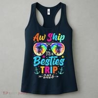 Aw Ship Its A Besties Trip 2026 Women's Tank Top thumb 3