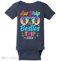 Aw Ship Its A Besties Trip 2026 Baby Bodysuit thumb 0