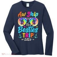 Aw Ship Its A Besties Trip 2026 Women's Long Sleeve Shirt thumb 0