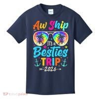Aw Ship Its A Besties Trip 2026 Kids T-Shirt thumb 0