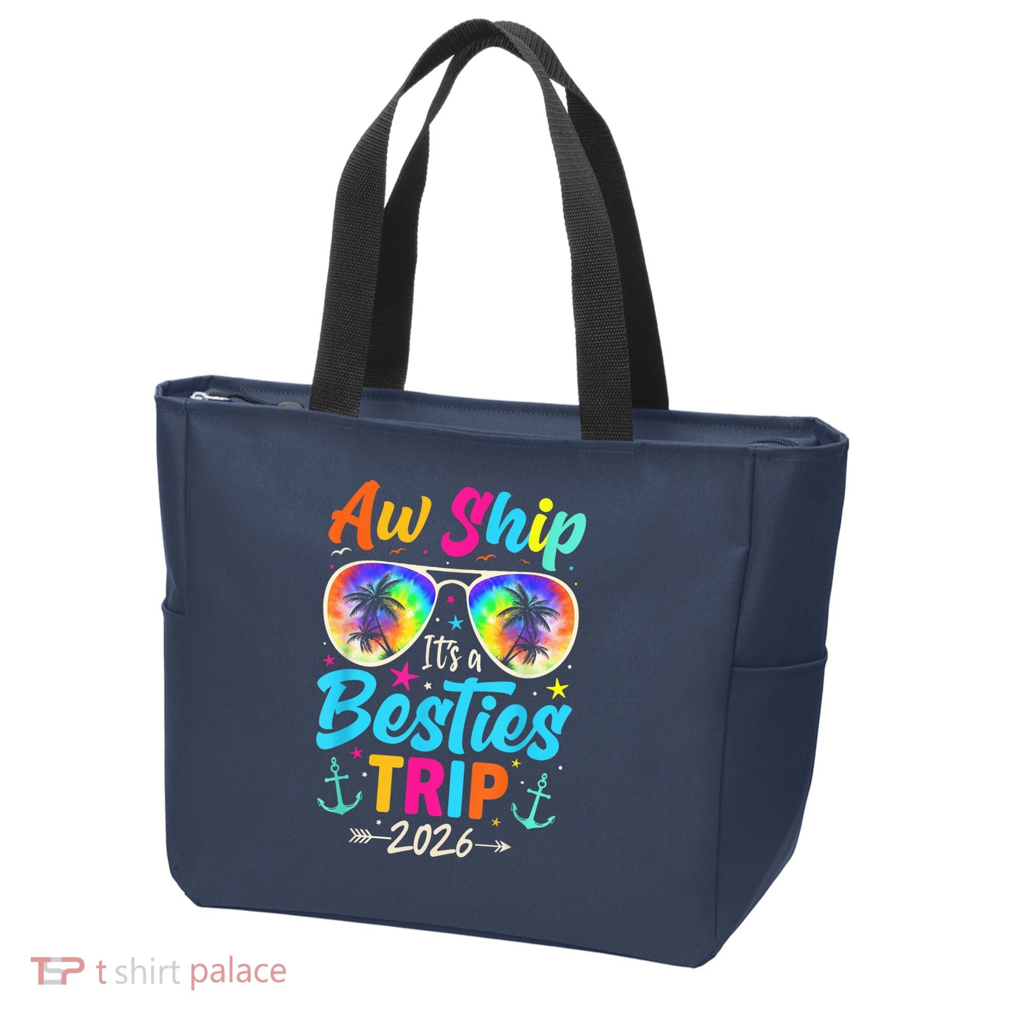 Aw Ship Its A Besties Trip 2026 Tote Bag