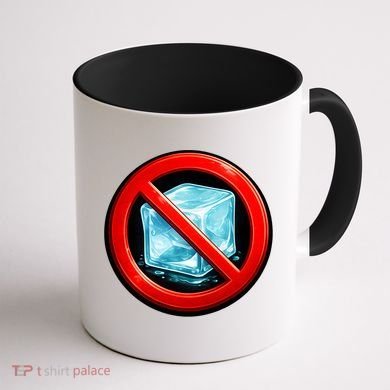 Anti Stop Ice Coffee Mug back