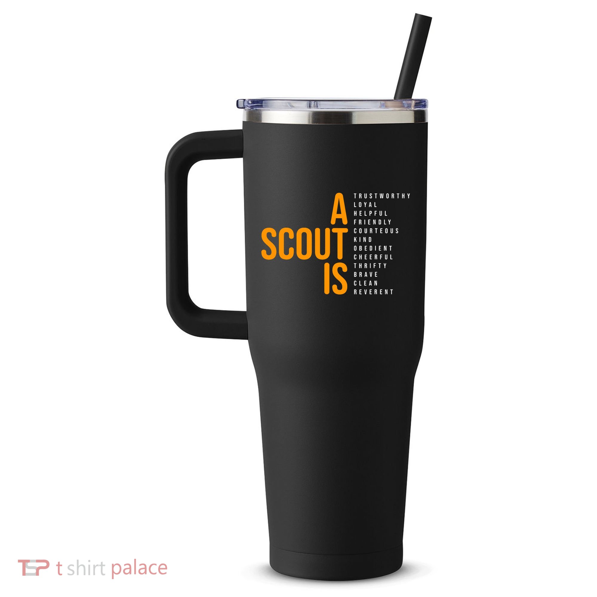 A Scout Is 40oz Vacuum Insulated Stainless Steel Travel Tumbler