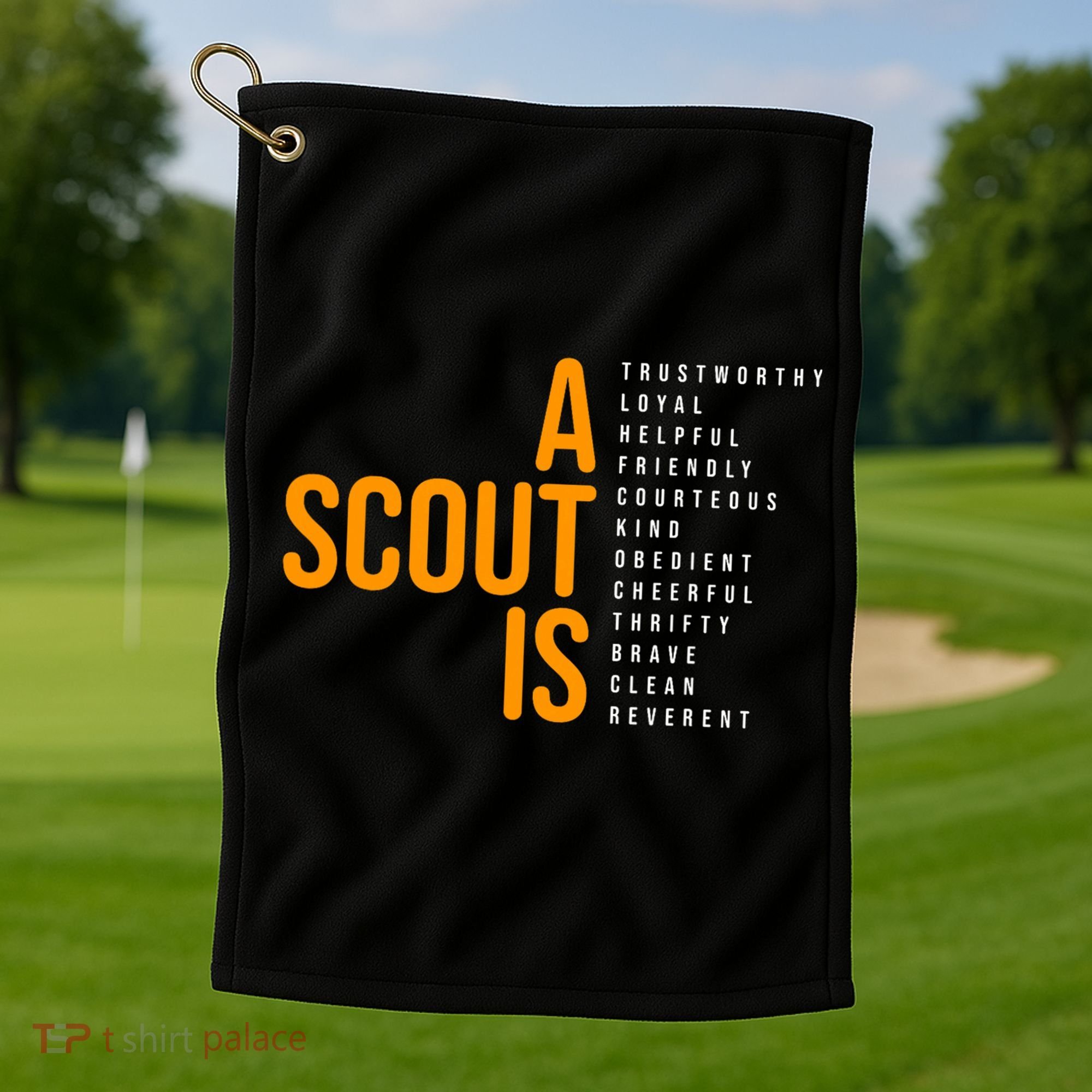 A Scout Is Golf Towel