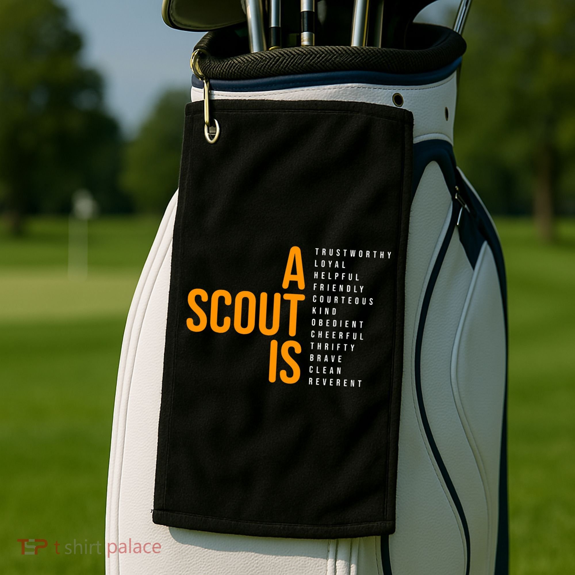 A Scout Is Golf Towel